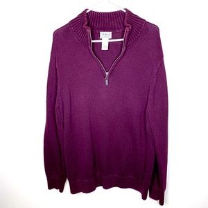 💥Host Pic!💥LL Bean Quarter Zip Sweater